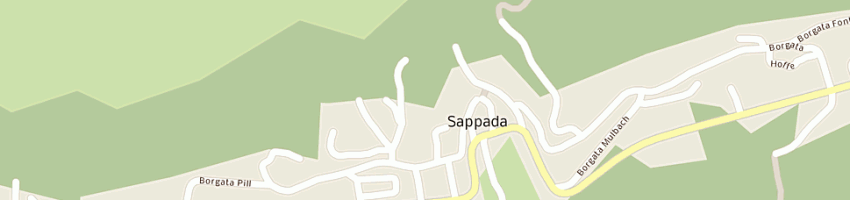 Mappa della impresa rifugio 2000 di getur soc coop a rl a SAPPADA