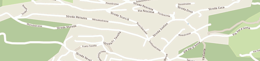 Mappa della impresa villa emilia a ORTISEI