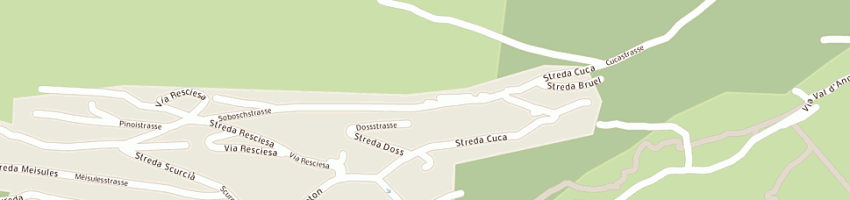 Mappa della impresa kostner ivo a ORTISEI