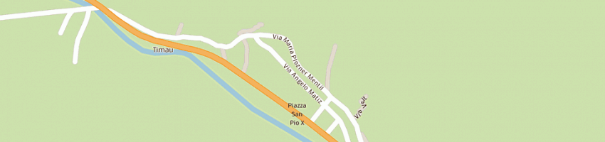 Mappa della impresa casali ezio a PALUZZA