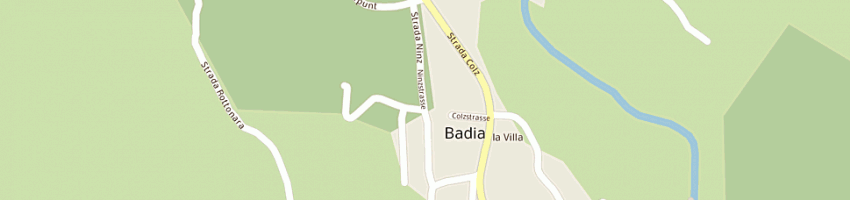 Mappa della impresa residence ciasa giardun a BADIA