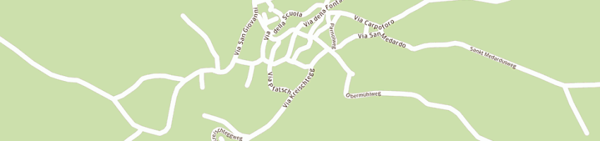 Mappa della impresa ristorante knoflkeller a LACES