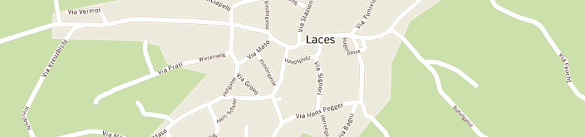 Mappa della impresa azienda servizi municipalizzati laces a LACES
