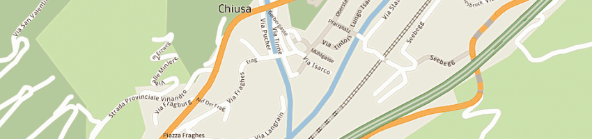 Mappa della impresa primus touristik srl a CHIUSA