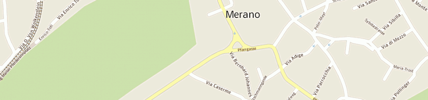 Mappa della impresa croce bianca a MERANO