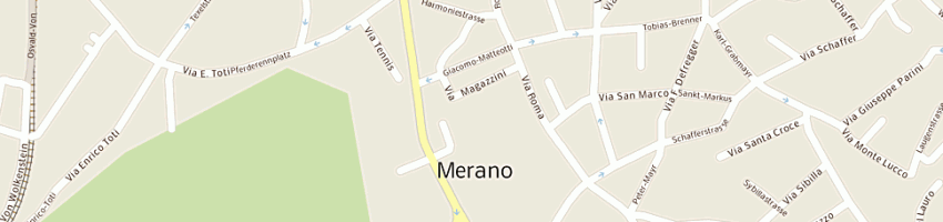 Mappa della impresa bellotto luciano a MERANO