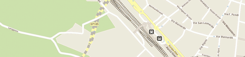 Mappa della impresa cimitero comunale a MERANO