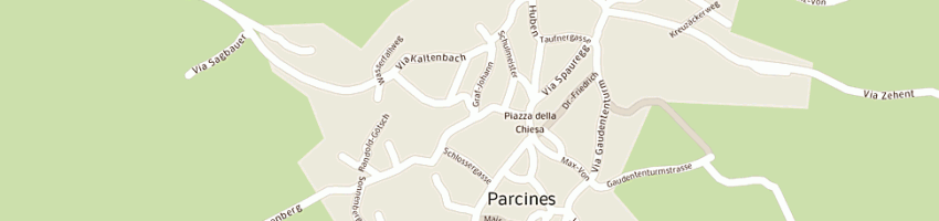 Mappa della impresa casa di ricovero a PARCINES