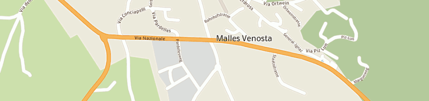 Mappa della impresa fondazione martinsheim in malles a MALLES VENOSTA