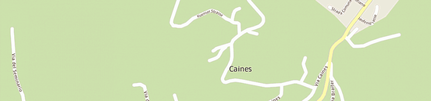 Mappa della impresa hofer alfred a CAINES