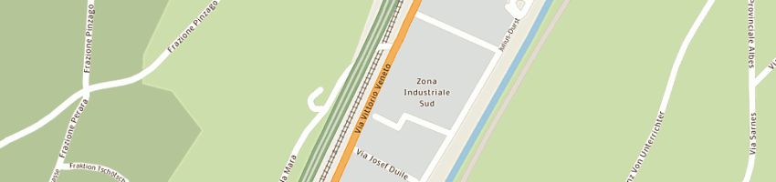 Mappa della impresa falegnameria plaikner reinhard e co snc a BRESSANONE