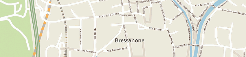 Mappa della impresa associazione turistica bressanone a BRESSANONE