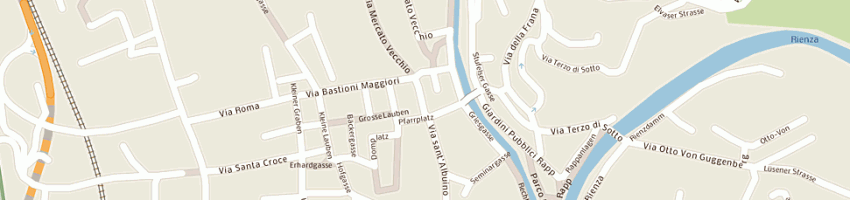 Mappa della impresa agostini luca a BRESSANONE