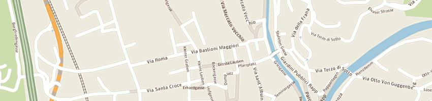 Mappa della impresa home shop a BRESSANONE