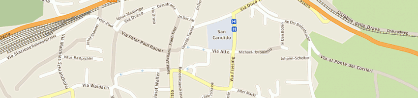 Mappa della impresa parrocchia s candido a SAN CANDIDO
