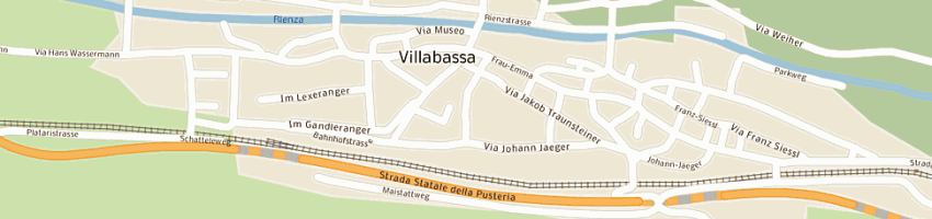 Mappa della impresa pompe funebri stragenegg a VILLABASSA