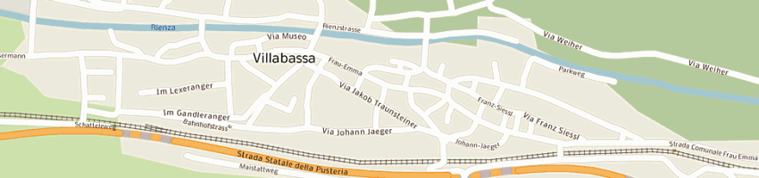Mappa della impresa weissteiner karl heinz a VILLABASSA
