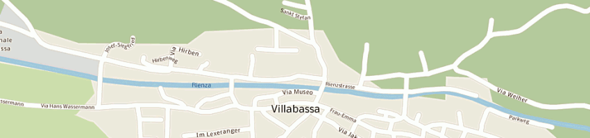 Mappa della impresa tecno fenster srl a VILLABASSA