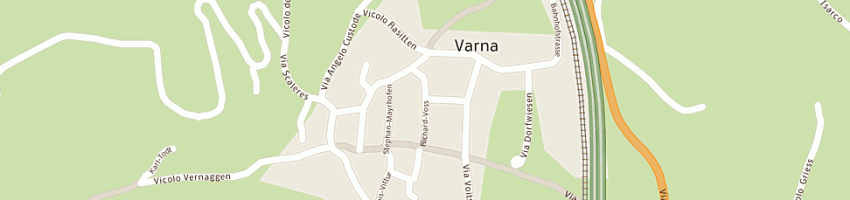 Mappa della impresa tettamanti rodolfo vincenzo a VARNA