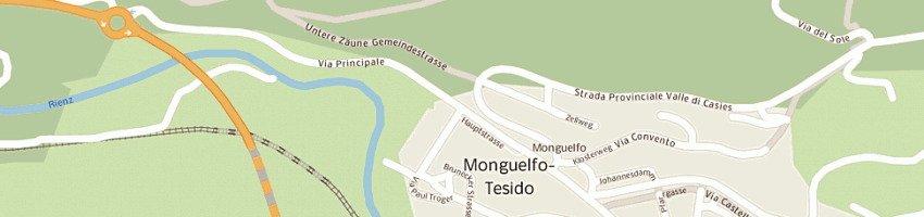 Mappa della impresa ladstaetter adolf e co kg a MONGUELFO TESIDO