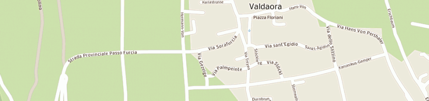 Mappa della impresa salon sarah a VALDAORA