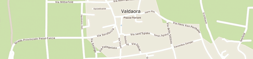 Mappa della impresa steinkasserer ivo a VALDAORA