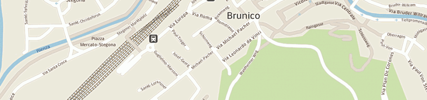 Mappa della impresa garage international snc a BRUNICO