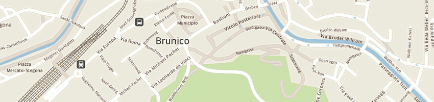 Mappa della impresa klosterstube di gasser stefano bar ristorante a BRUNICO
