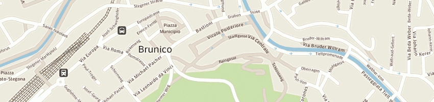 Mappa della impresa athesia cartoleria a BRUNICO