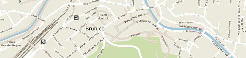 Mappa della impresa caffe' biggi a BRUNICO