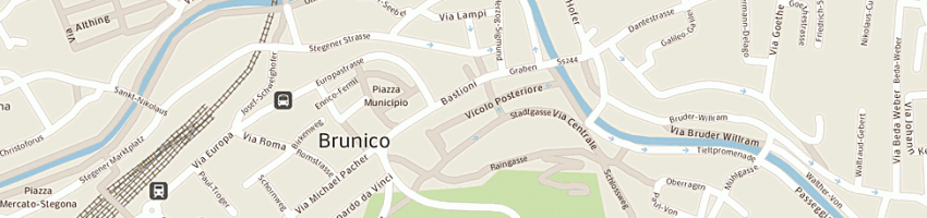 Mappa della impresa ristorante birreria forsterbrau a BRUNICO