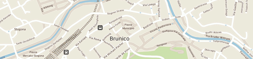 Mappa della impresa associazione turistica brunico a BRUNICO