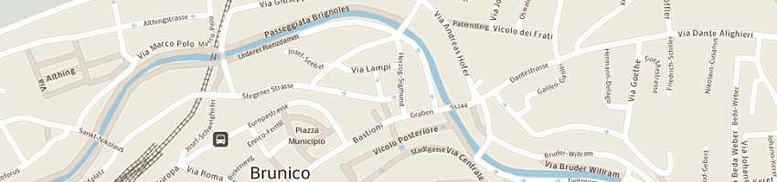 Mappa della impresa metaevents a BRUNICO