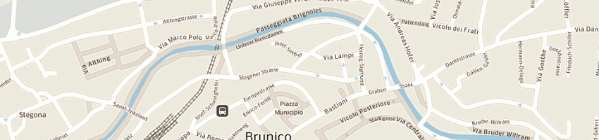 Mappa della impresa salone asthetike' a BRUNICO