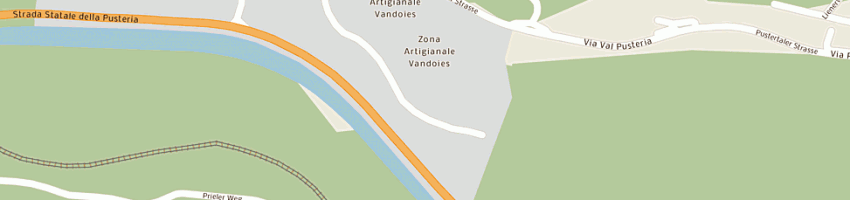 Mappa della impresa stampfl anton e c (snc) a VANDOIES