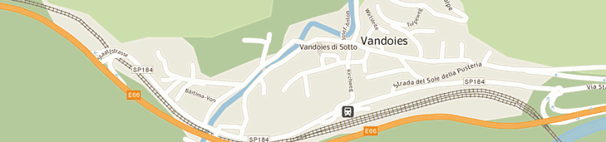 Mappa della impresa scuola di musica vandoies a VANDOIES