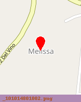 posizione della SCUOLA MEDIA MELISSA