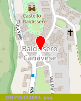 posizione della COMUNE DI BALDISSERO CANAVESE