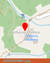 posizione della TRATTORIA VILLANOVA