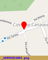 posizione della COMUNE DI COSSANO CANAVESE - BIBLIOTECA CIVICA