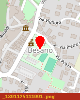 posizione della MUNICIPIO DI BESANO