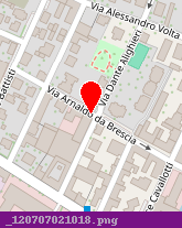 posizione della AREA B COSTRUZIONI SRL
