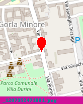 posizione della QUA LA ZAMPA DI PICCIONE FRANCO