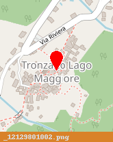 posizione della COMUNE DI TRONZANO LAGO MAGG