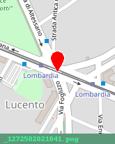 posizione della AUTOCARROZZERIA LOMBARDIA