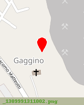 posizione della PARROCCHIA DI GAGGINO