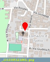 posizione della CRI-COMITATO LOCALE LOMAZZO