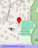 posizione della CENTRO SPORTIVO PARROCCHIALE