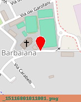 posizione della PARROCCHIA SAN BERNARDO-BARBAIANA