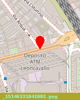 posizione della CENTRO DENTISTICO LEONCAVALLO SRL